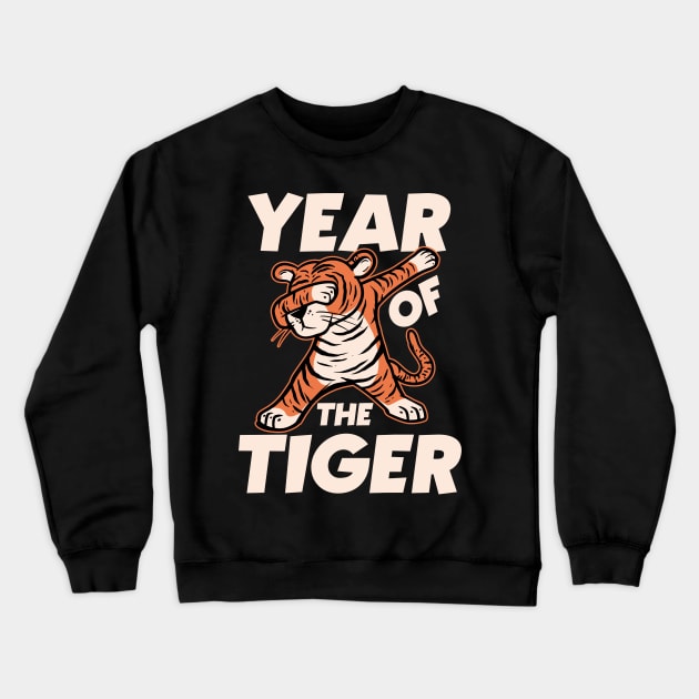 Year Of The Tiger Chinese New Year 2022 Crewneck Sweatshirt by TheAparrelPub